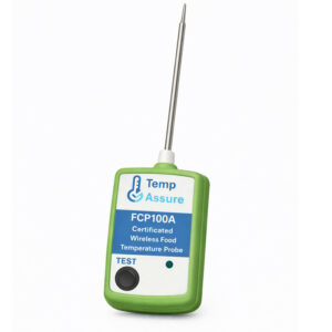 ertified wireless food temperature probe for food safety compliance