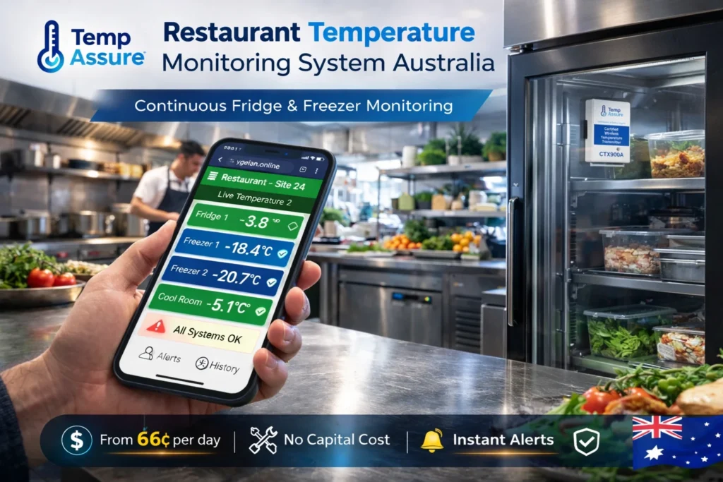 Restaurant Temperature Monitoring System Australia