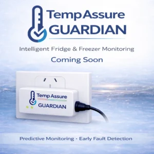 Temp Assure Guardian fridge and freezer monitoring device – intelligent temperature monitoring system coming soon